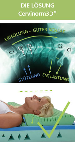 Das Problem und die Lösung bisheriger Nackenstützkissen